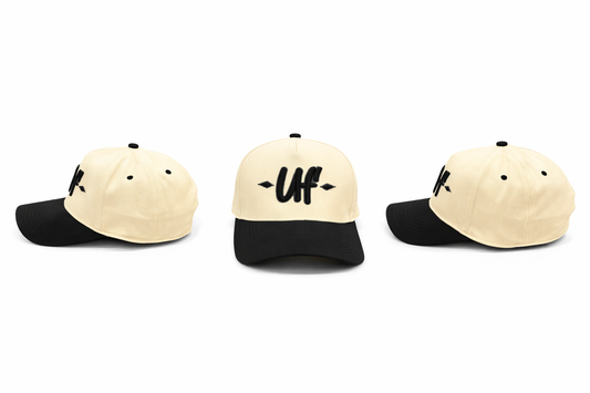 UF Signature Hat - Off White/Black