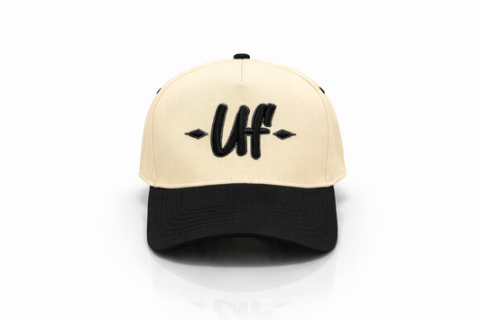 UF Signature Hat - Off White/Black